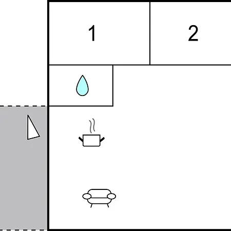 Two-bedroom In 아파트